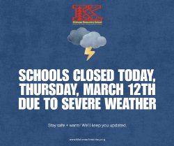 School closure 3/12/26
